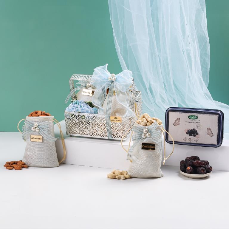 Azure Elegance Dry Fruit Hamper, 1 Kg Net Contents - Image 2