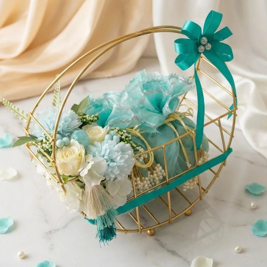 Blush Bloom Dry Fruit Hamper - Image 2