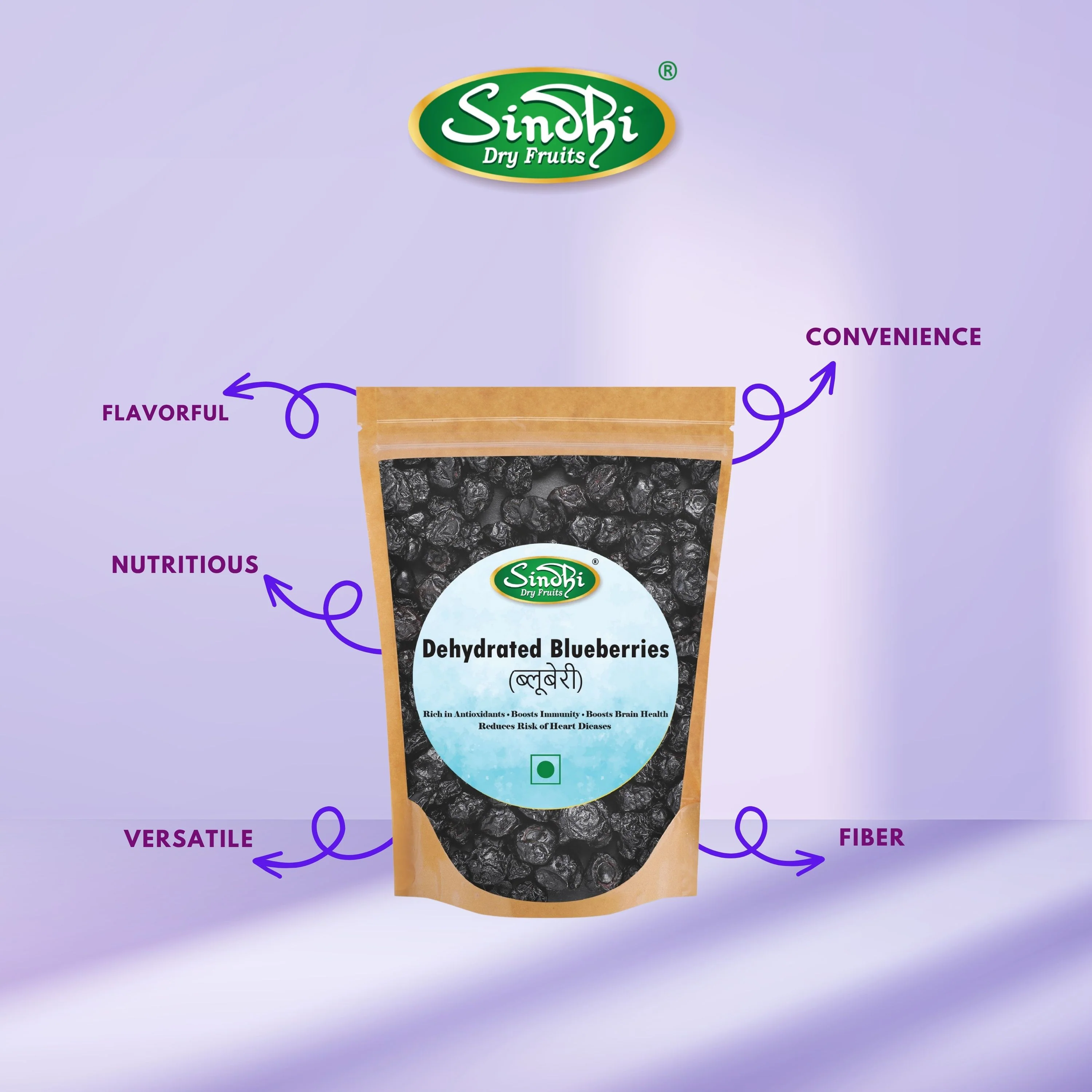 Premium Sweetened Dried Blueberries – Juicy Berries for Topping & Baking - Image 4