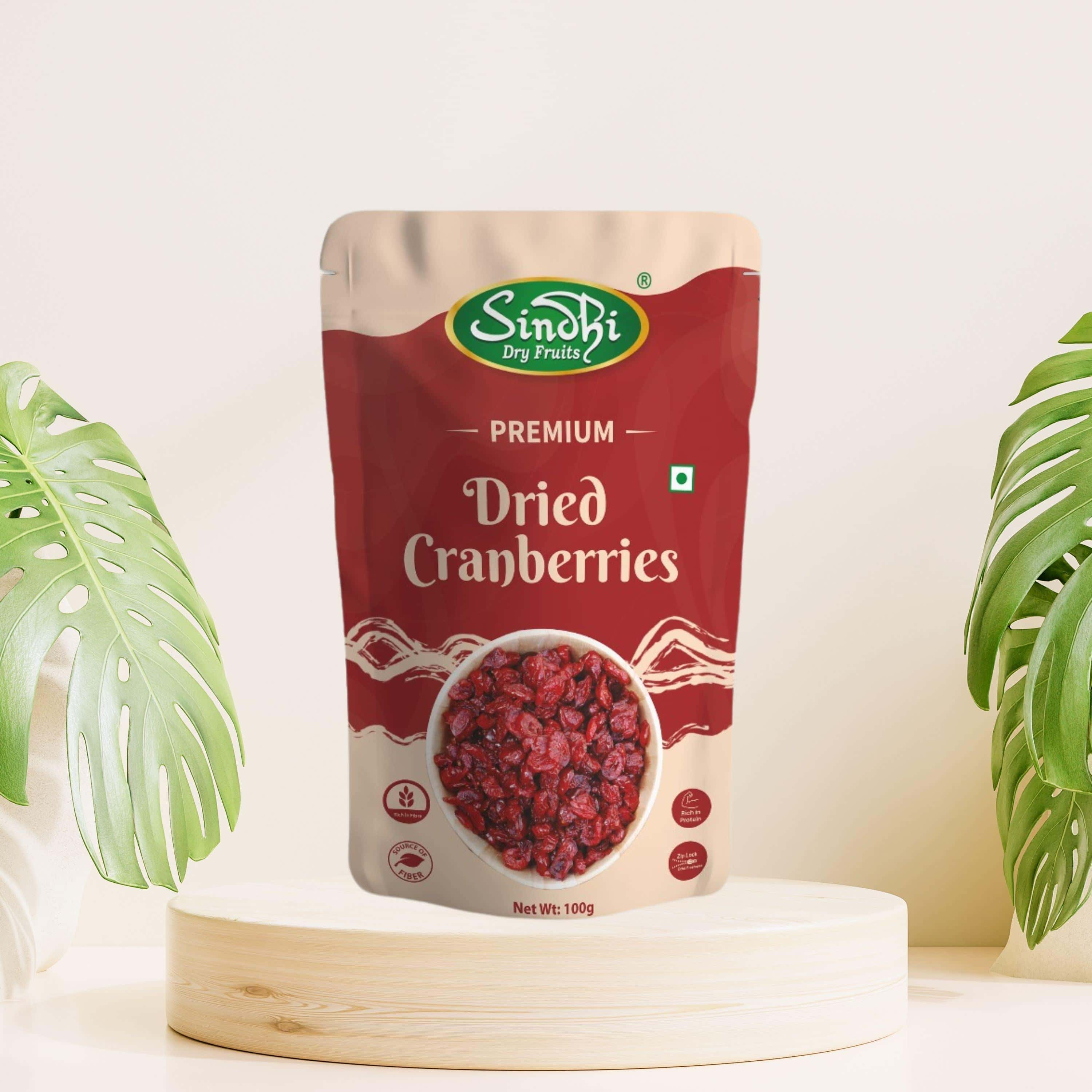 Premium Dried Cranberries – Sweet-Tart Antioxidant-Rich Berries, 100g - Image 6