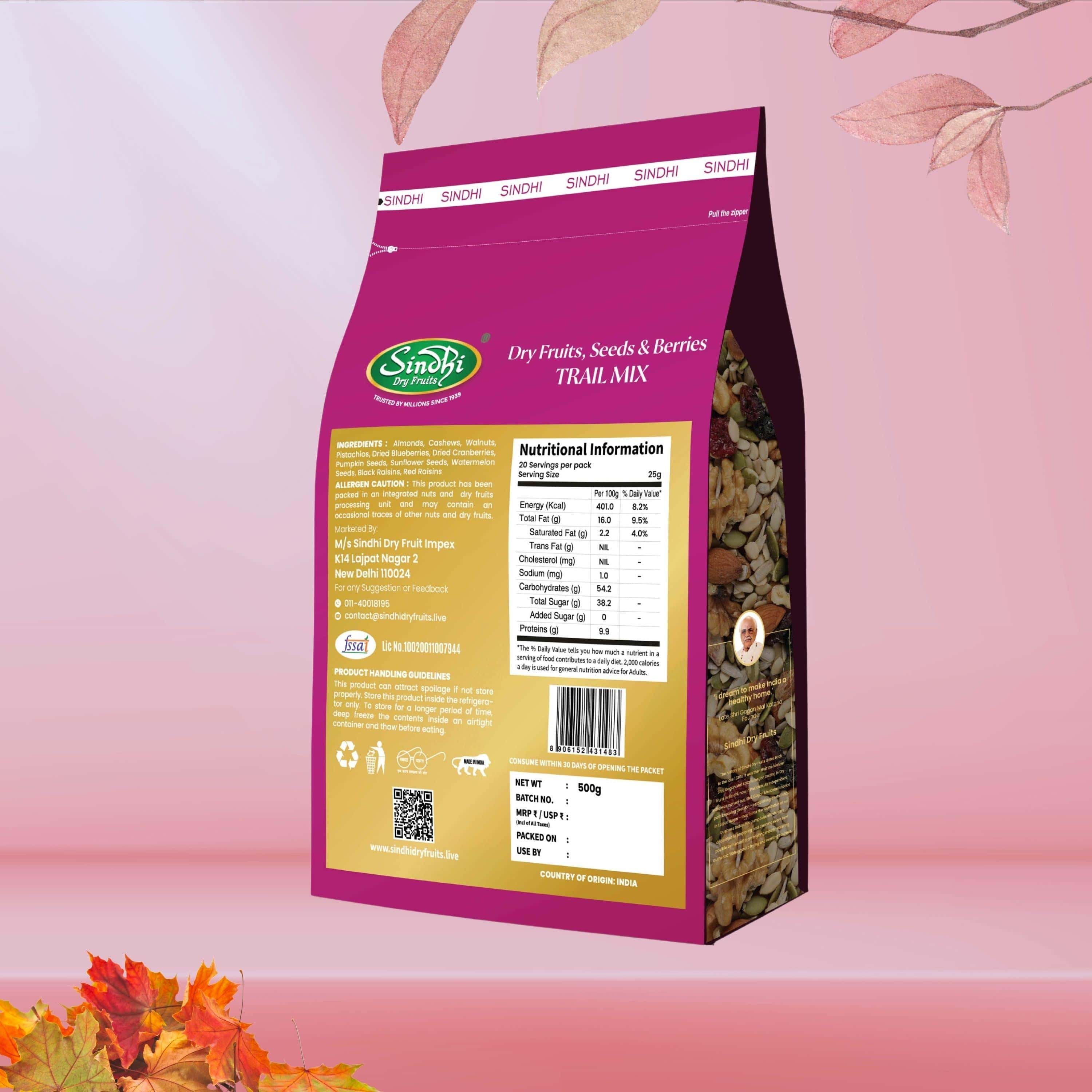 Premium Dry Fruit Trail Mix – Nuts, Seeds & Berries, All-Day Energy Blend - Image 7