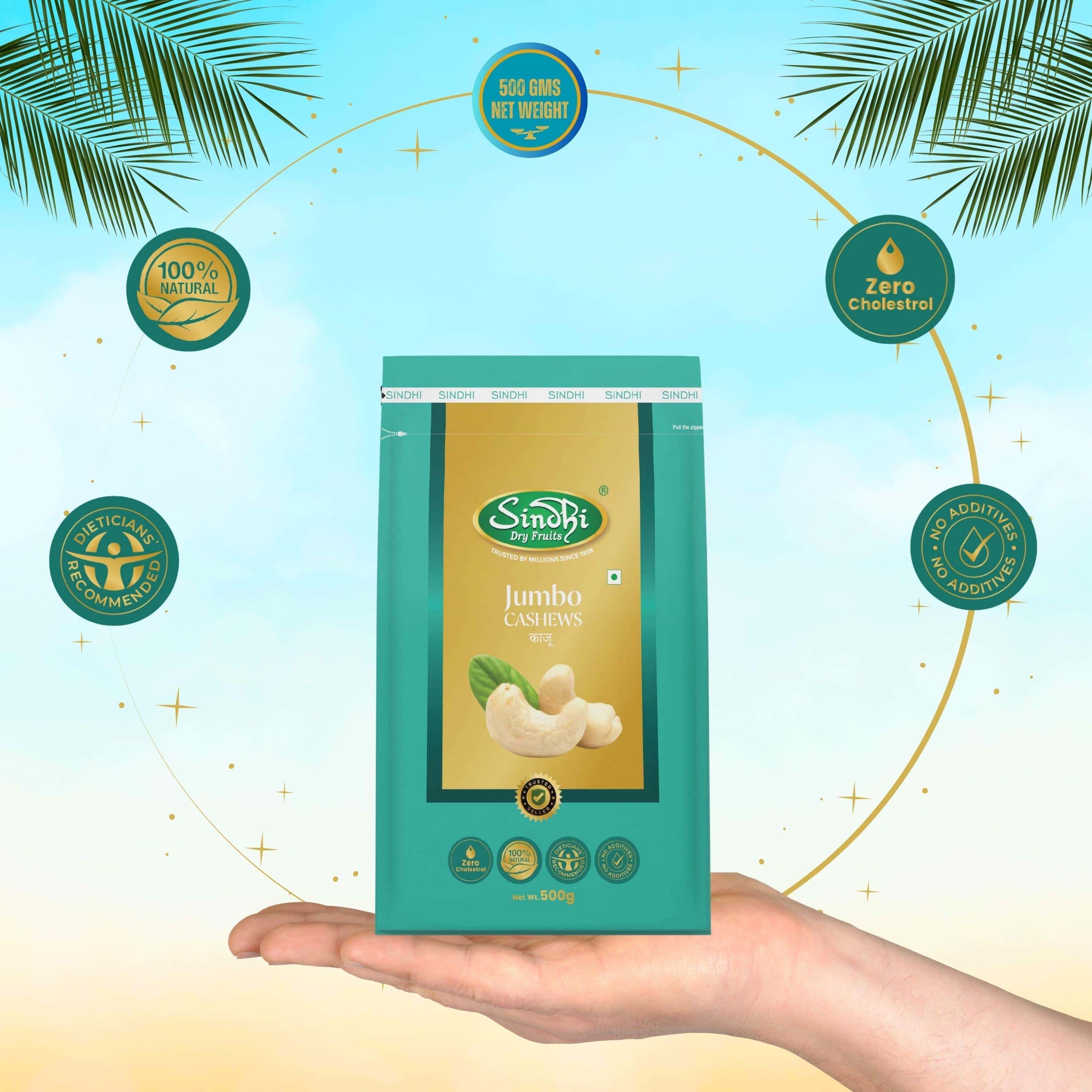 Premium Jumbo Cashew Nuts – Extra Large Kaju, Creamy & Buttery - Image 5