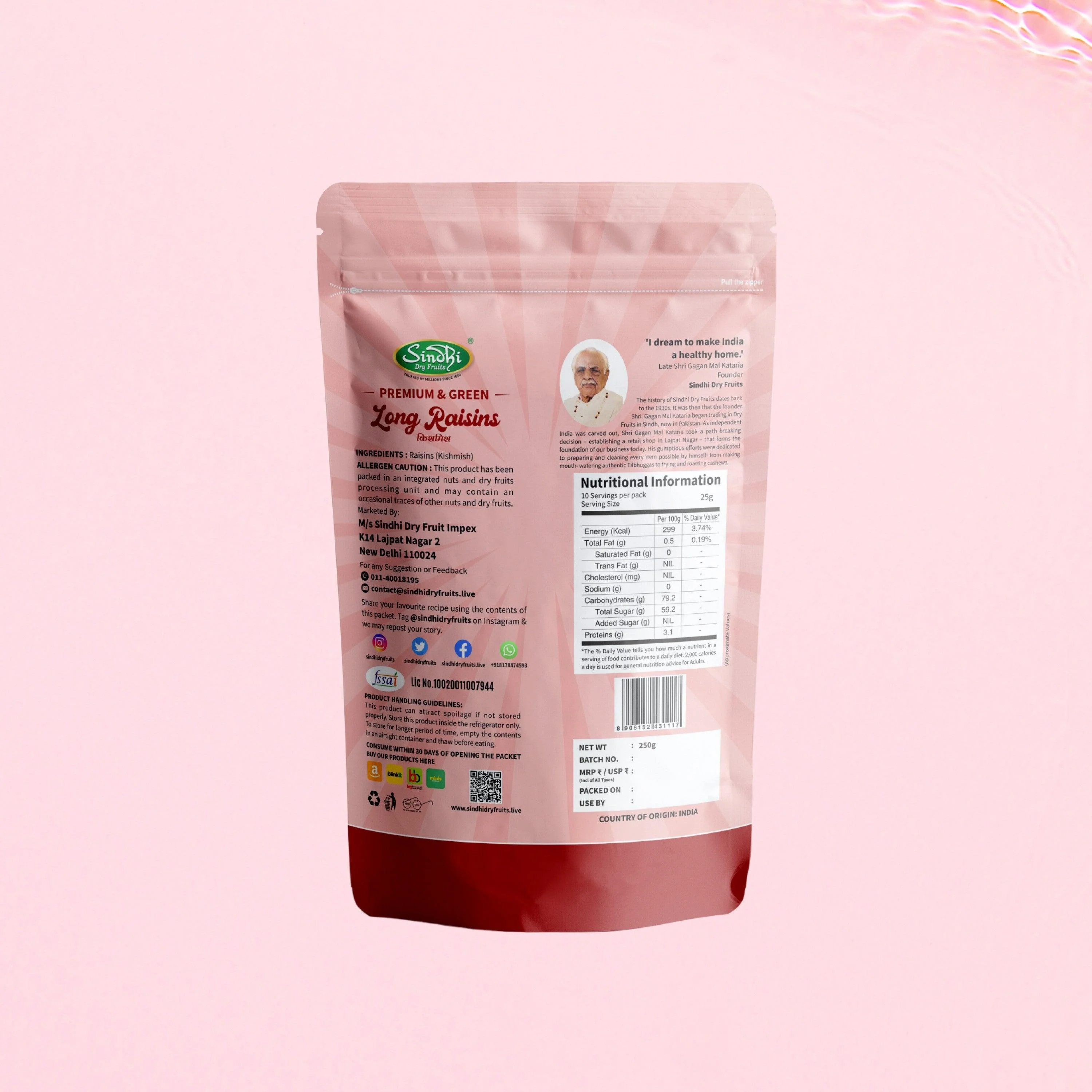 Premium Kishmish – Soft Seedless Raisins, Naturally Sweet & Chewy - Image 3