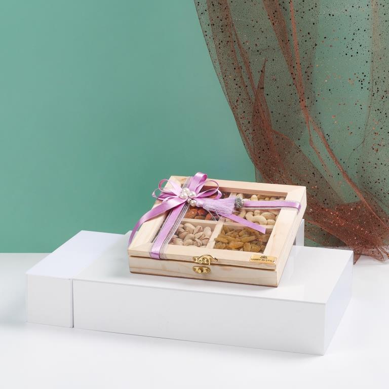 Nutty Elegance Dry Fruit Delight Box, 550g Net Contents - Image 3