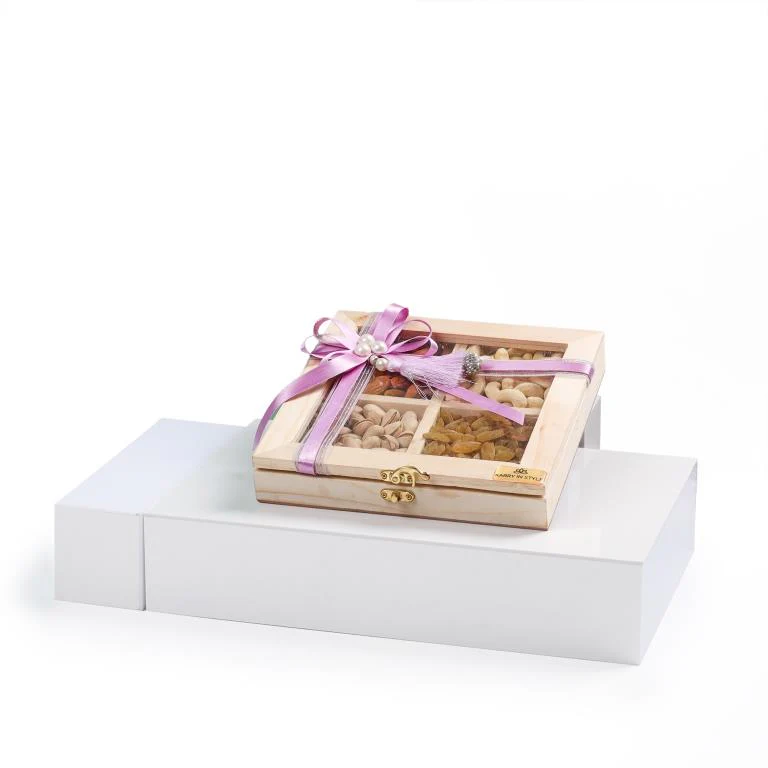 Nutty Elegance Dry Fruit Delight Box, 550g Net Contents - Image 5
