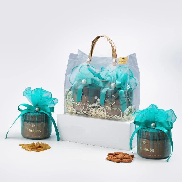 Ocean Pearl Dry Fruit Tote, 440g Net Contents - Image 7