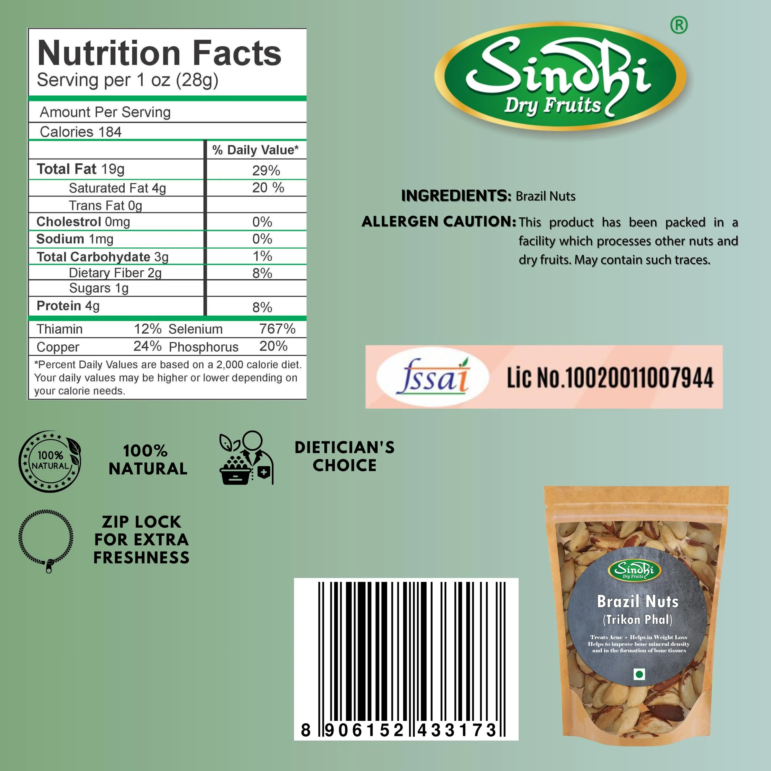 Premium Brazil Nuts – Selenium-Rich Super Nut, Creamy & Naturally Nutritious - Image 3