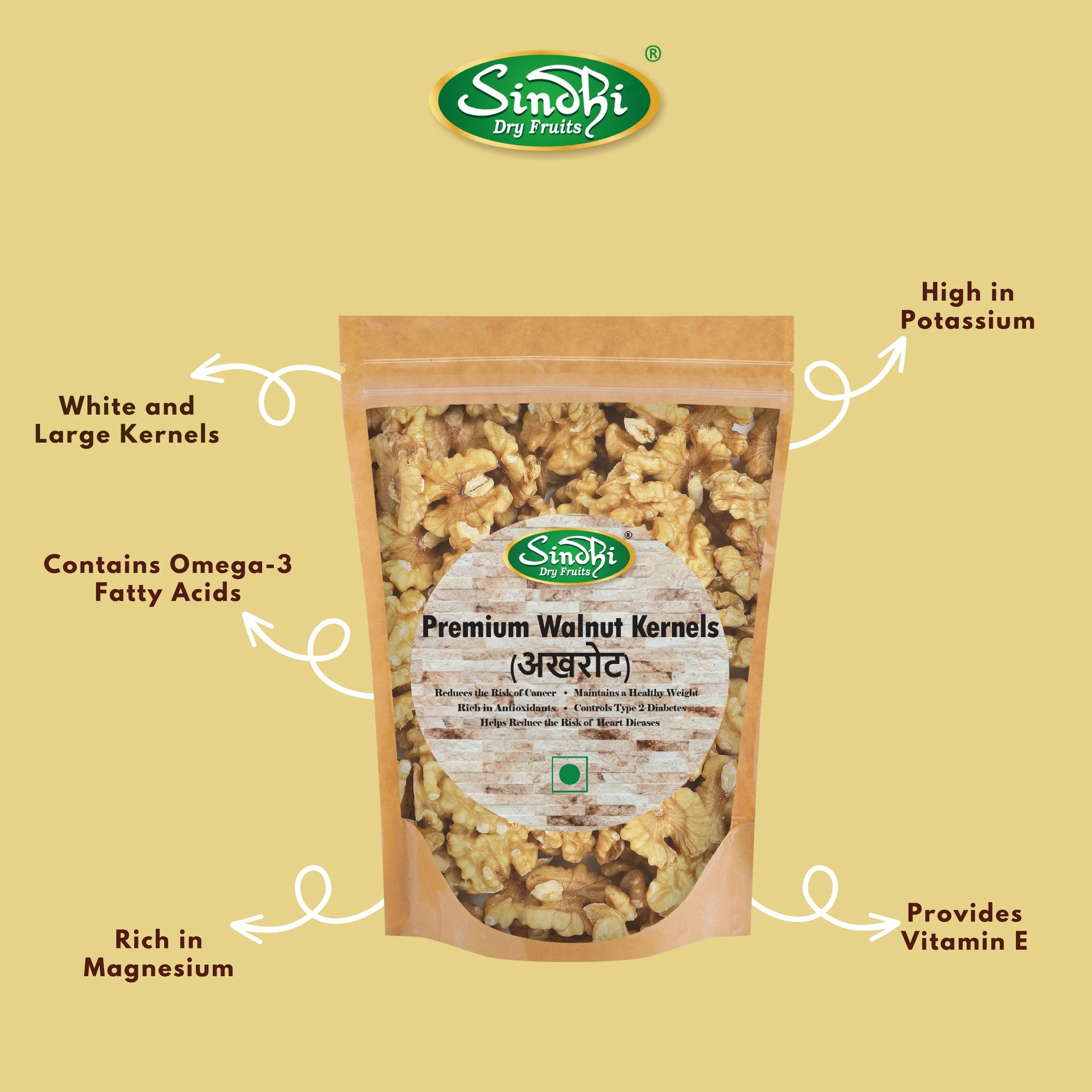 Premium Light Walnut Kernels – Mild White Akhrot Giri, Naturally Nutritious - Image 15