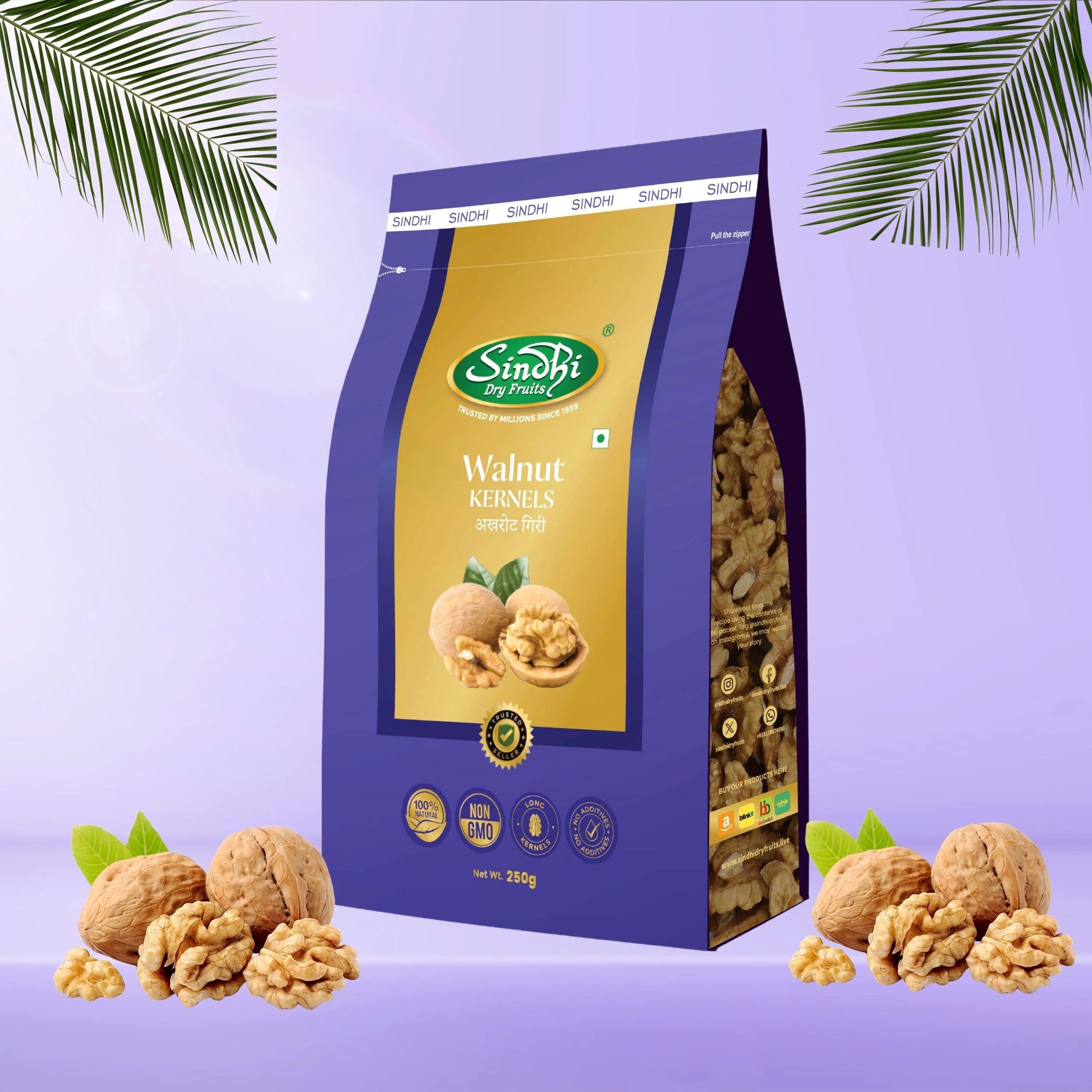 Premium Light Walnut Kernels – Mild White Akhrot Giri, Naturally Nutritious - Image 8