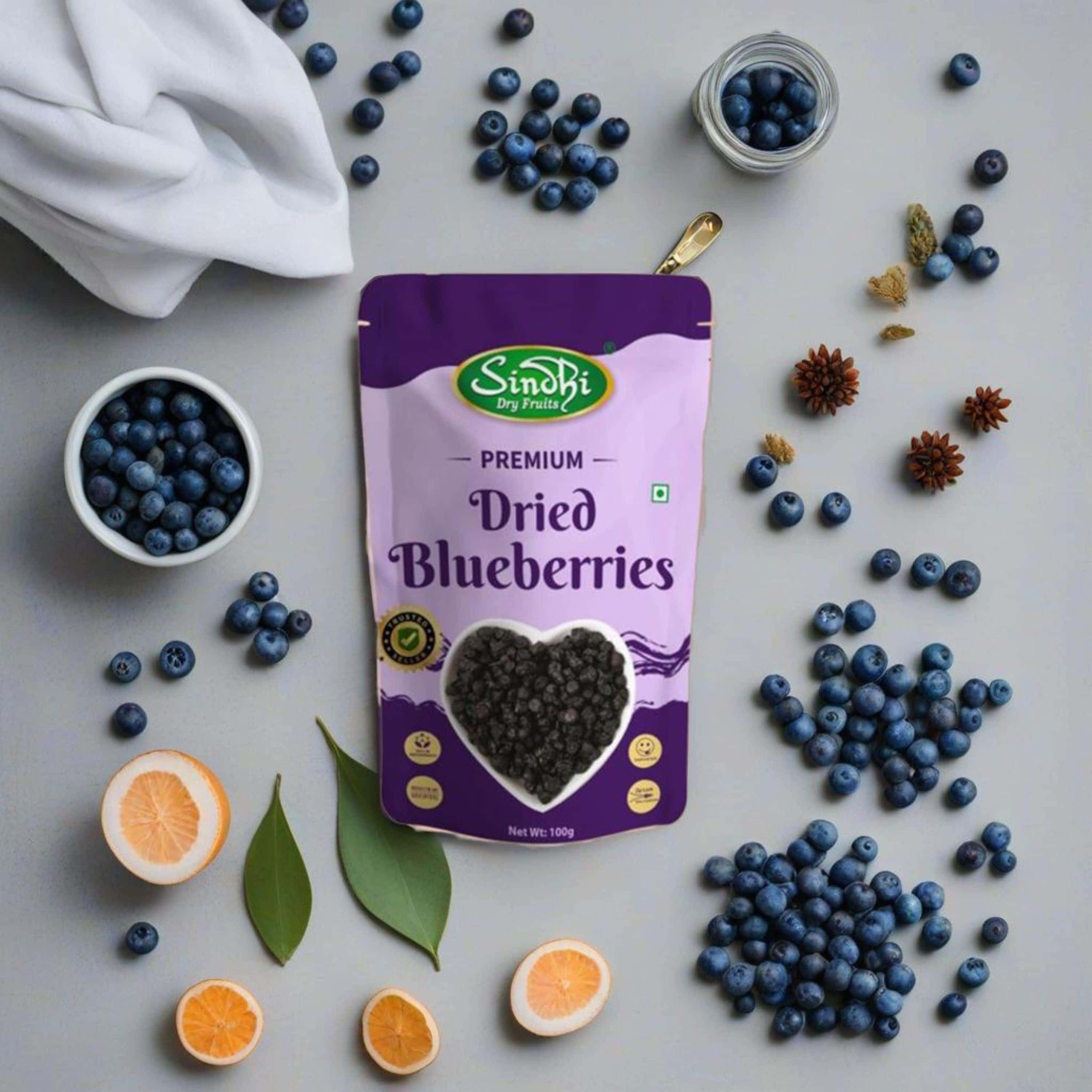 Premium Dried Blueberries – Antioxidant-Rich Superfood Berries, 100g - Image 7