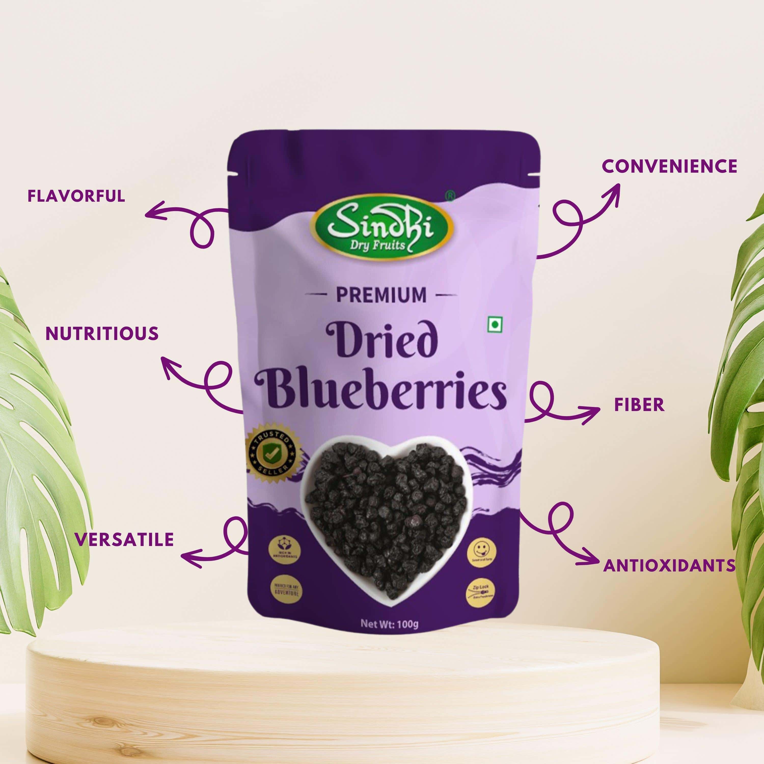 Premium Dried Blueberries – Antioxidant-Rich Superfood Berries, 100g - Image 9