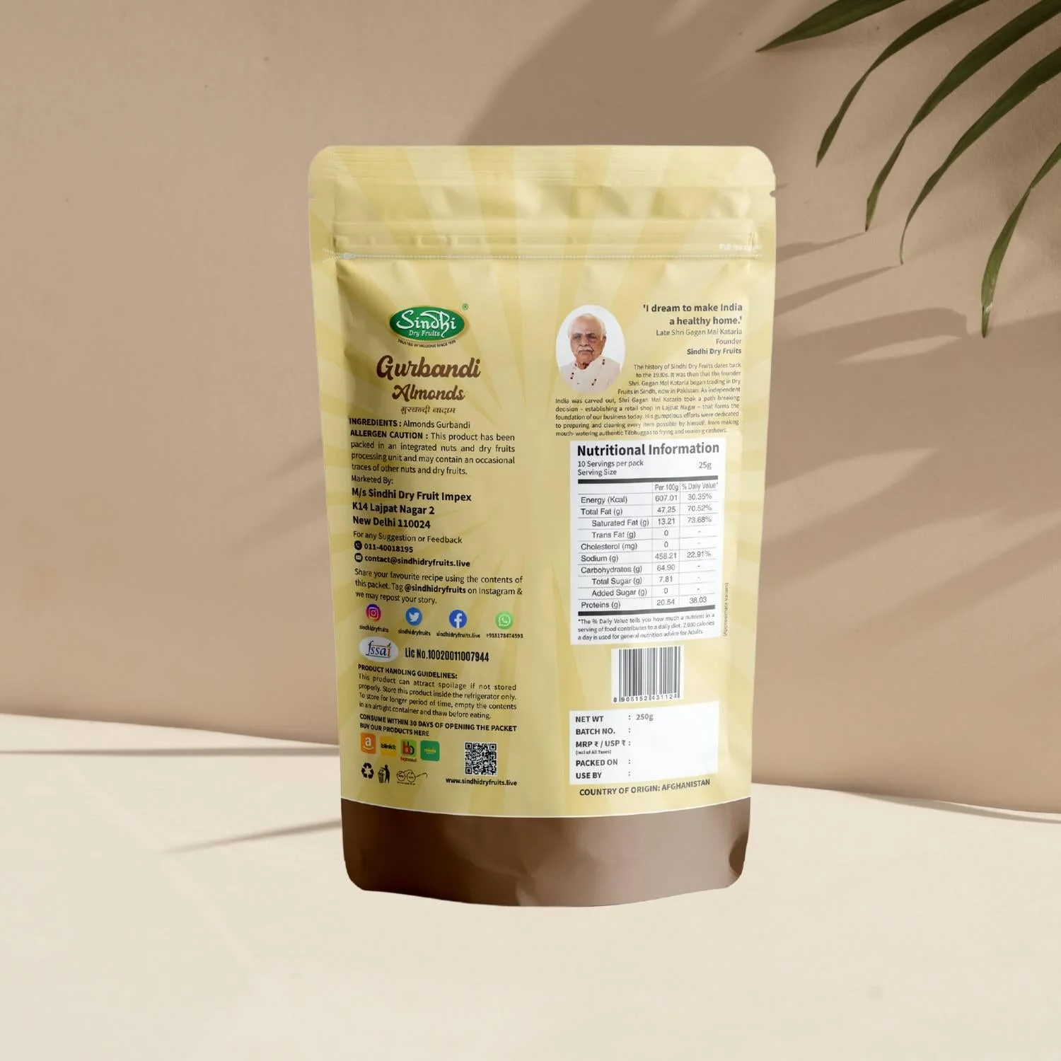 Premium Gurbandi Badam – Intense-Flavoured Afghan Almonds, High Nutrition - Image 3