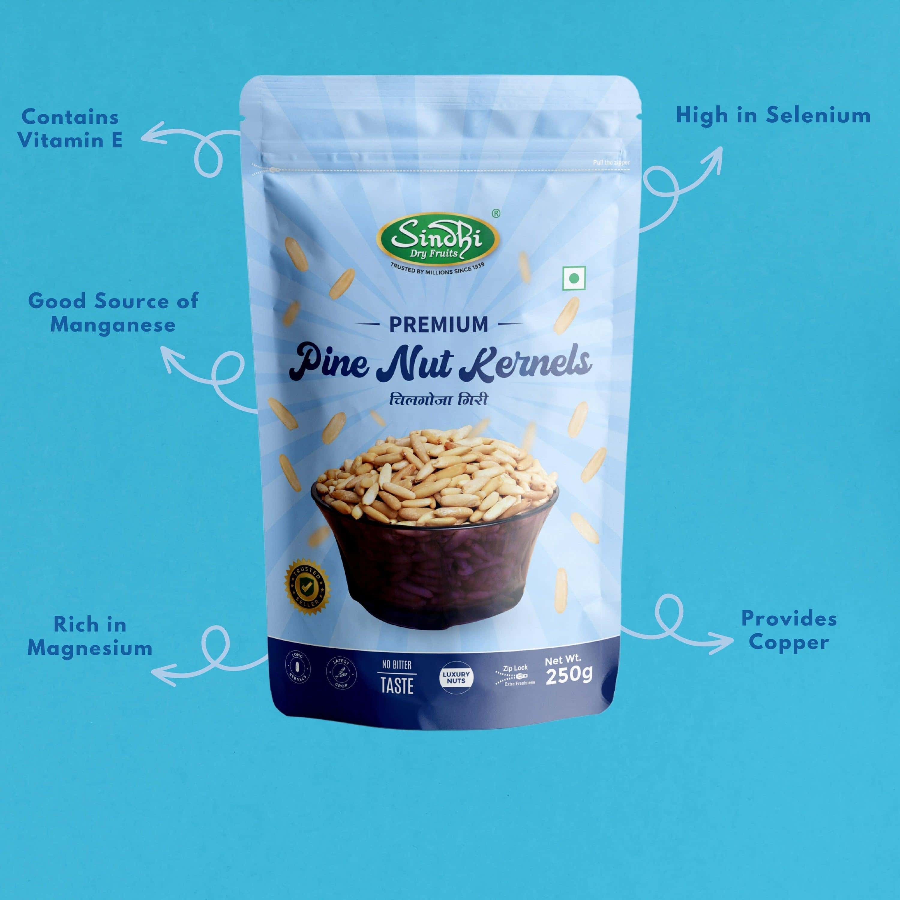 Premium Chilgoza Giri – Shelled Pine Nut Kernels, Delicate & Buttery Flavour - Image 4